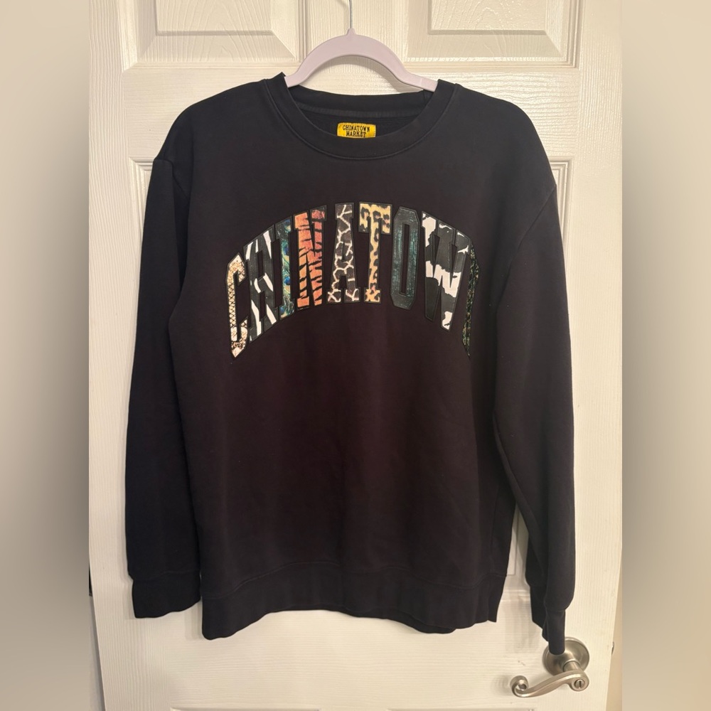 Chinatown Market Animal print Logo Sweater